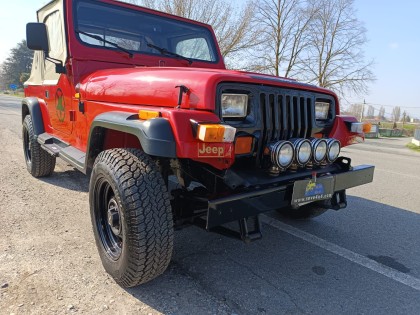 Jeep Wrangler YJ 2.5 benzina Autocarro - No gas!